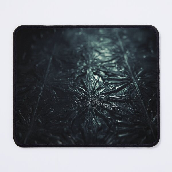 Item preview, Gothic Black Carved Tile Dark Emerald Moonlight Texture designed and sold by Uniquely Yours.