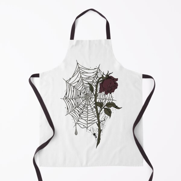 Item preview, Spiderweb Wilted Rose Halloween Tattoo Gothic designed and sold by Uglyandcute.