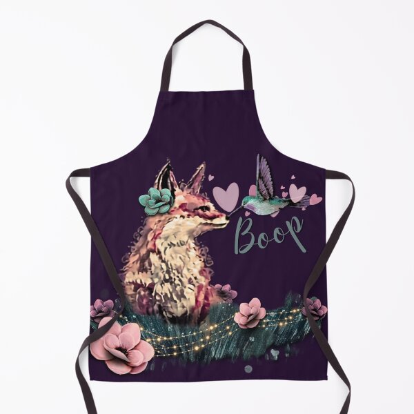 Item preview, Boop! Fox & Hummingbird designed and sold by ArtistsAtticWI.