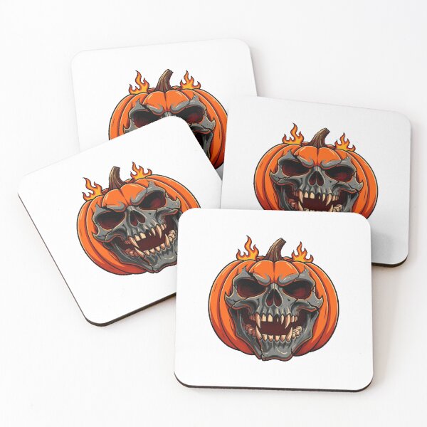 Item preview, Demon Pumpkin Skull Halloween Tattoo Gothic designed and sold by Uglyandcute.