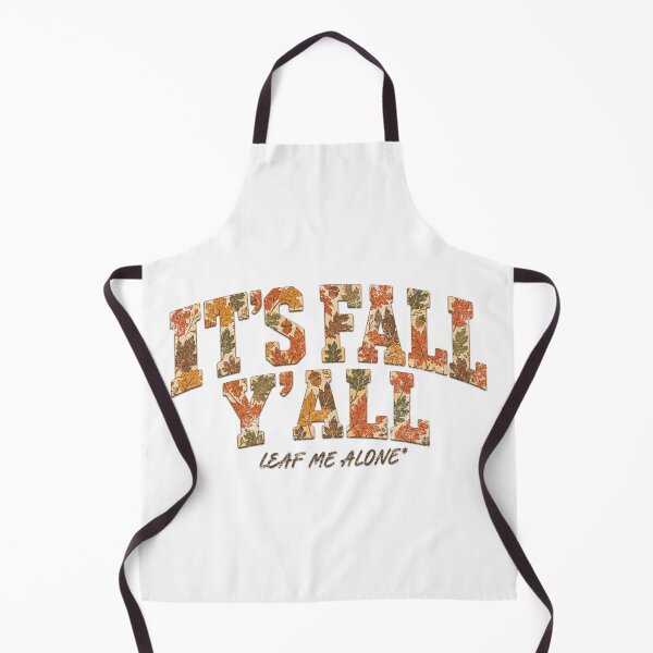 Item preview, It’s Fall Y’all Leaf Me Alone – Funny Retro Fall Design designed and sold by Nacho Average Designs.