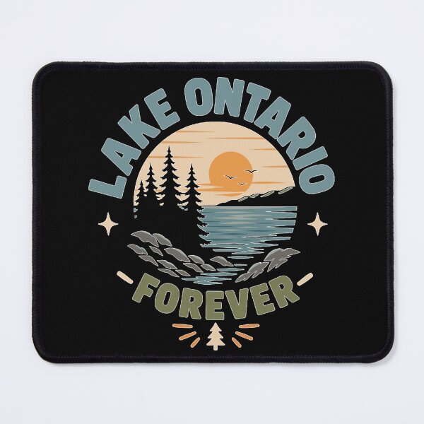 Item preview, Lake Ontario Forever Canada Vintage Retro Great Lakes designed and sold by WilliaMaler.