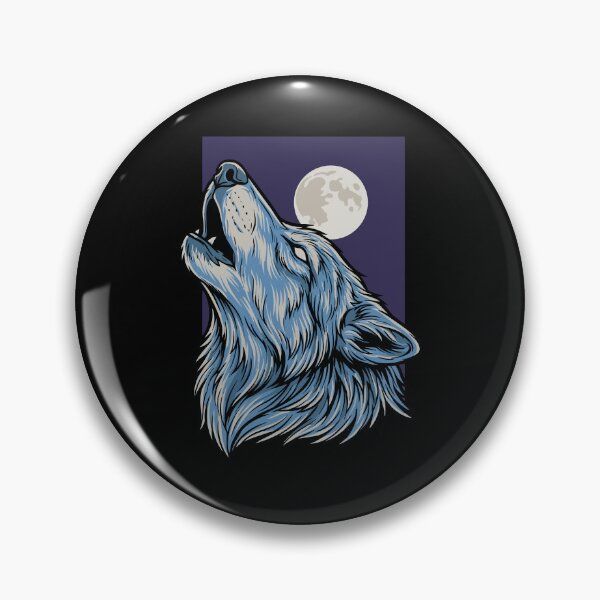 Item preview, Howling Wolf Halloween Moon Tattoo Gothic designed and sold by Uglyandcute.