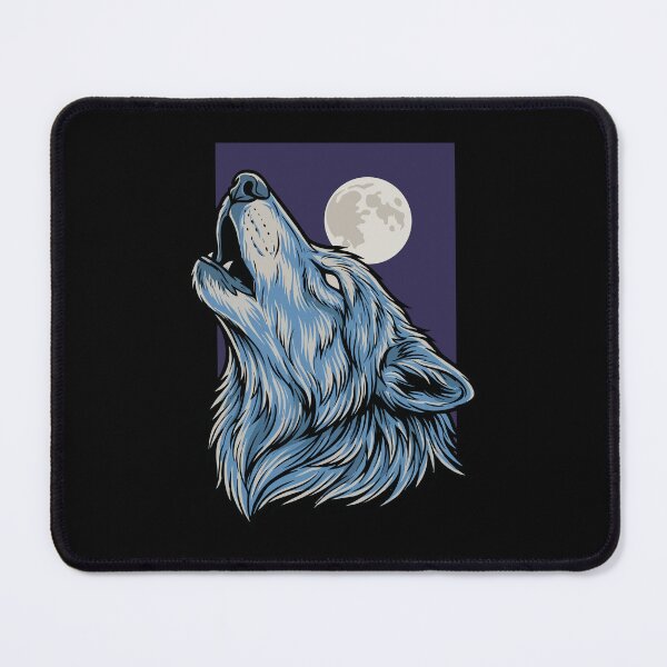 Item preview, Howling Wolf Halloween Moon Tattoo Gothic designed and sold by Uglyandcute.