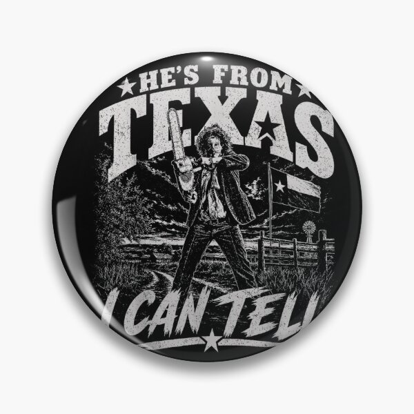 Item preview, Hes from Texas I Can Tell Chainsaw Horror Halloween  designed and sold by RannaHile.