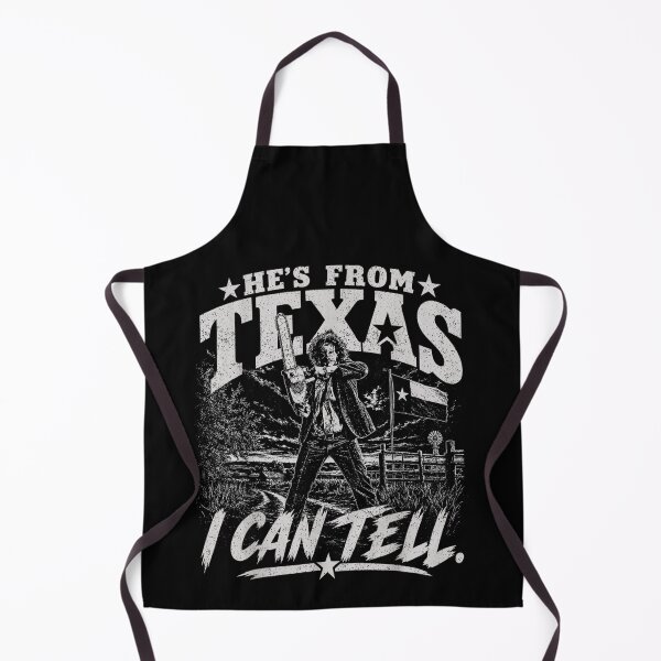 Item preview, Hes from Texas I Can Tell Chainsaw Horror Halloween designed and sold by RannaHile.