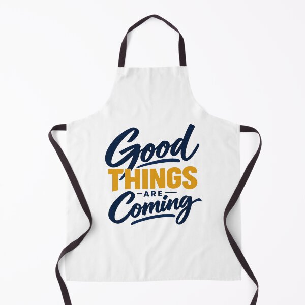 Item preview, Good Things Are Coming Inspirational Calligraphy Quote designed and sold by Nicha Studio.