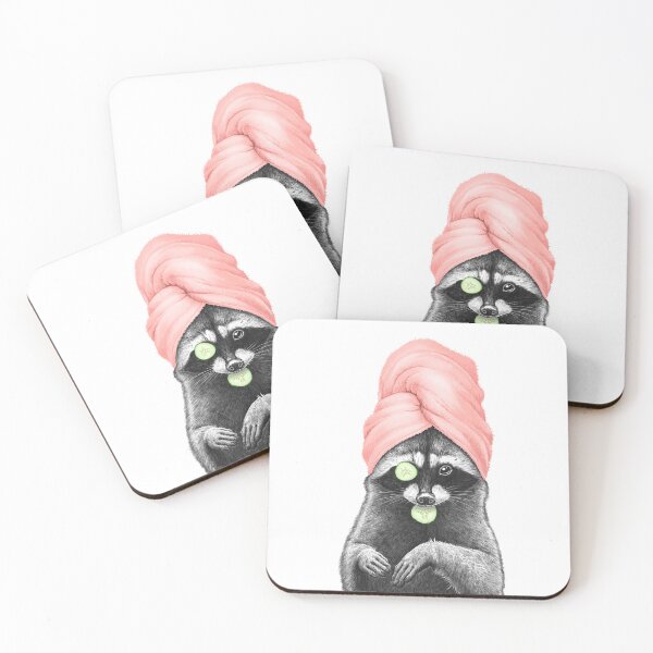 Item preview, Wellness raccoon designed and sold by NIKITA KORENKOV NikKor.