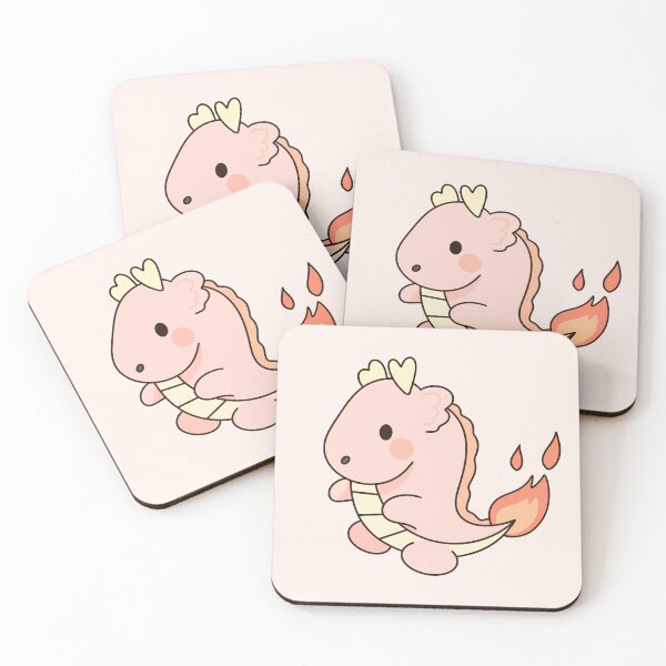 Item preview, Cute Hand Drawn Fire Dragon For Kids designed and sold by Porpor Artwork.