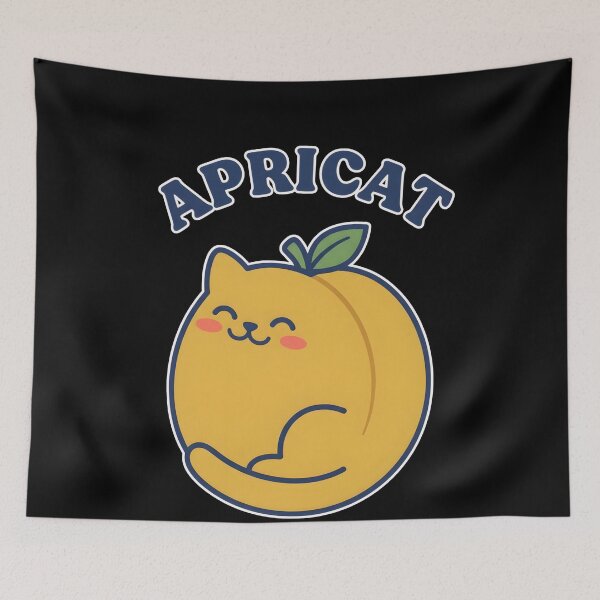 Item preview, Apricat Funny Cat Pun - Cute Apricot Cat Wordplay Design designed and sold by Cust-tshirts.