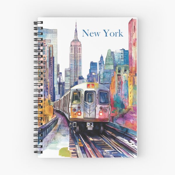 Item preview, New York Cityscape Colorfully designed and sold by JonnaHurmerinta.