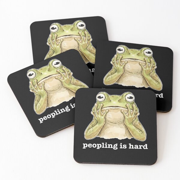 Item preview, Peopling Is Hard designed and sold by Trippy-Toad.