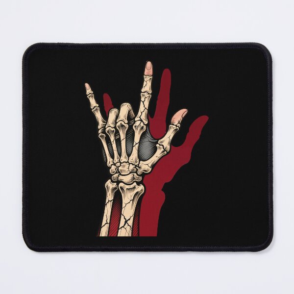 Item preview, Skeleton Hand Rock Halloween Tattoo Gothic designed and sold by Uglyandcute.