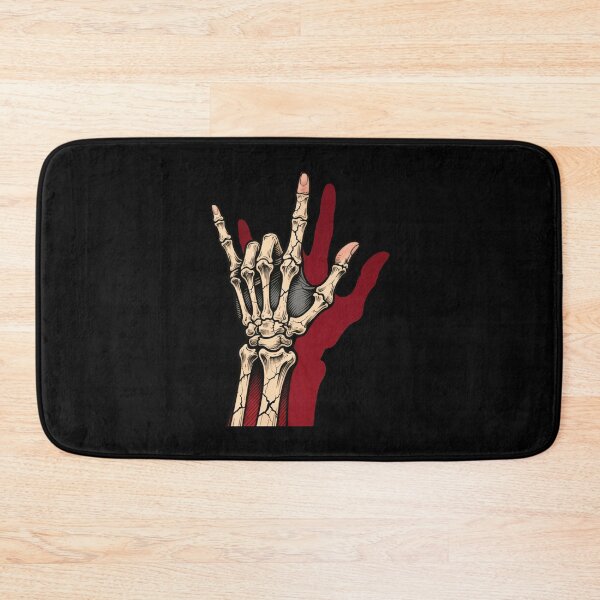Item preview, Skeleton Hand Rock Halloween Tattoo Gothic designed and sold by Uglyandcute.