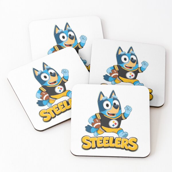 Item preview, Bluey Steelerss Football Dog designed and sold by visionnen.