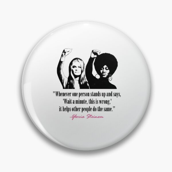 Item preview, Gloria Steinem and Dorothy Pitman Inspirational Quotes Vintage designed and sold by KendraBall.