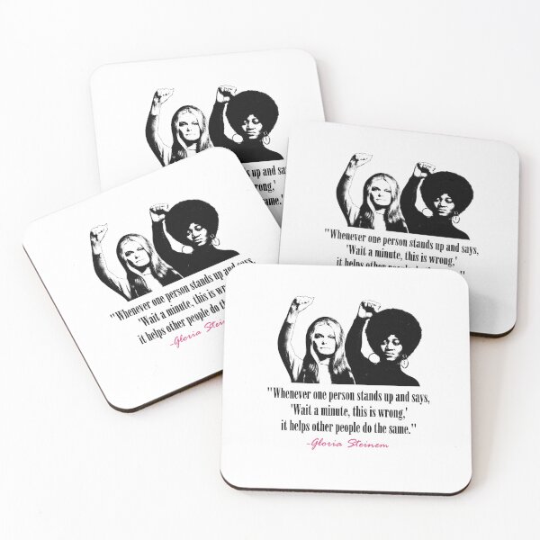 Item preview, Gloria Steinem and Dorothy Pitman Inspirational Quotes Vintage designed and sold by KendraBall.