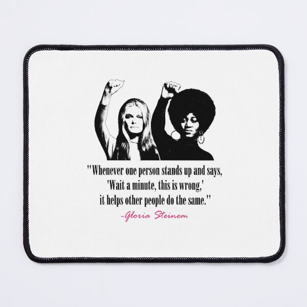 Item preview, Gloria Steinem and Dorothy Pitman Inspirational Quotes Vintage designed and sold by KendraBall.