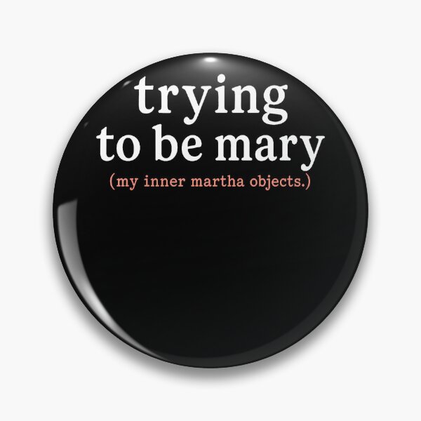 Item preview, Trying To Be Mary (my Inner Martha Objects.) designed and sold by Trippy-Toad.