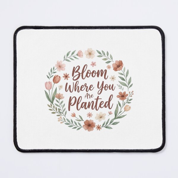 Item preview, Floral Botanical Positive Inspirational designed and sold by SERENITYMERCH.