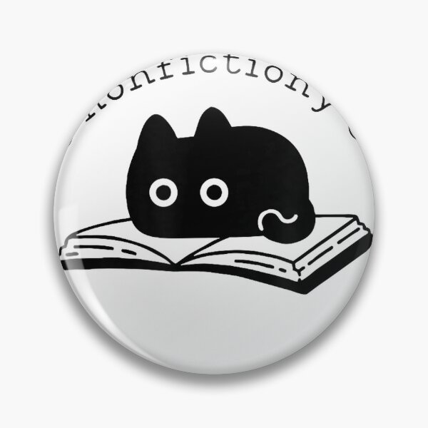 Item preview, Too Nonfictiony Outside Cat Book Tee T-Shirt designed and sold by KTY-NUSS.