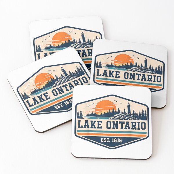 Item preview, Vintage Lake Ontario EST 1615 Canada Lake Ontario Lover Gift  designed and sold by WilliaMaler.