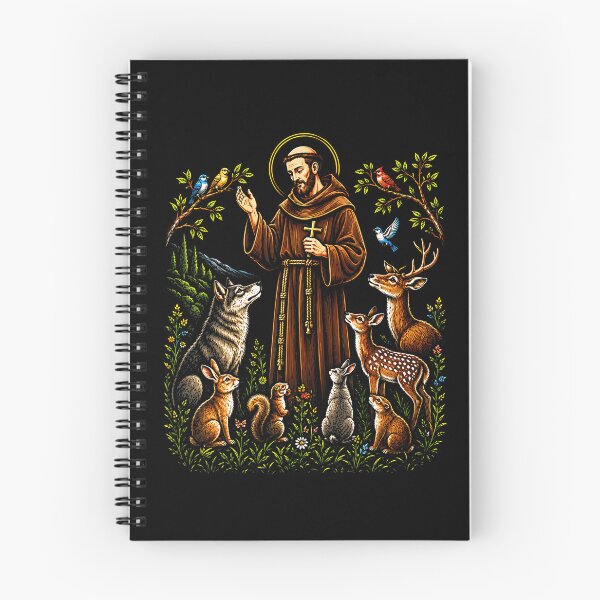 Item preview, Saint Francis Of Assisi Patron Saint Of Animals designed and sold by Trippy-Toad.