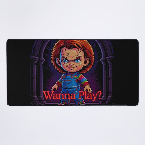 Item preview, Chibi Chucky – “Wanna Play?” Halloween Fan Art designed and sold by AADesigns42.