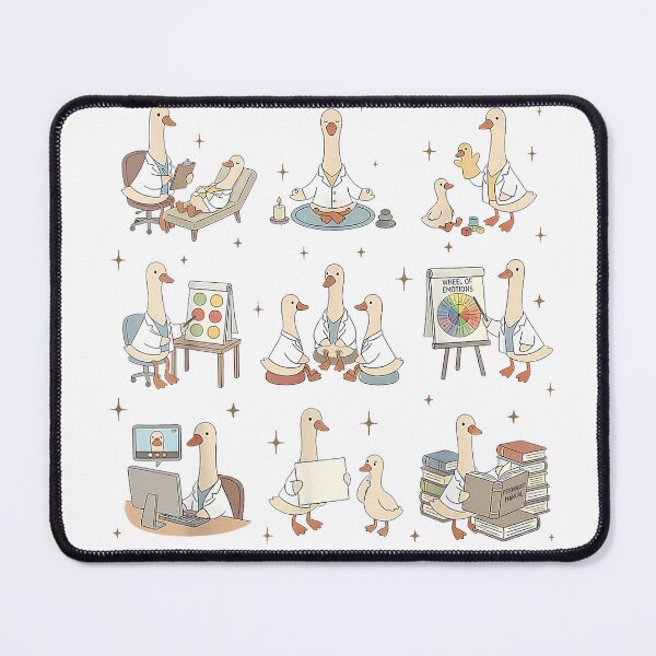 Item preview, Vintage School Psychologist Silly Goose Therapy Counselor T-Shirt designed and sold by gidget-gadget.