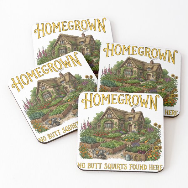 Item preview, Homegrown: No Butt Squirts Found Here designed and sold by The She Shed.