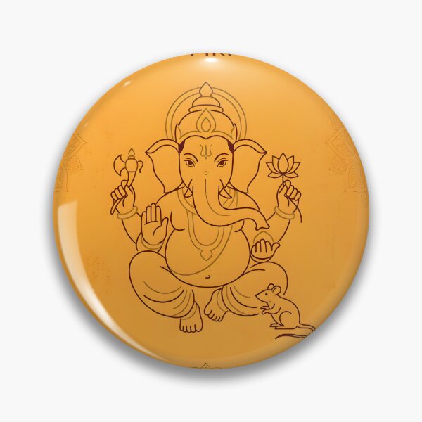 Item preview, Ganesha Mantra Om Gan Ganapataye Namah designed and sold by hutofdesigns.