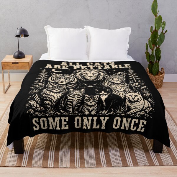 Item preview, All Cats Are Pettable Some Only Once designed and sold by Trippy-Toad.