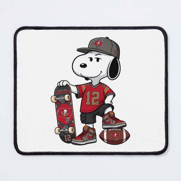 Item preview, Snoopy Tampa Bay Buccaneers Football Retro F006 designed and sold by GLUVY-THEME.