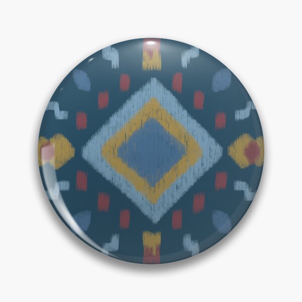 Item preview, Traditional Ikat Pattern designed and sold by Halonapping.