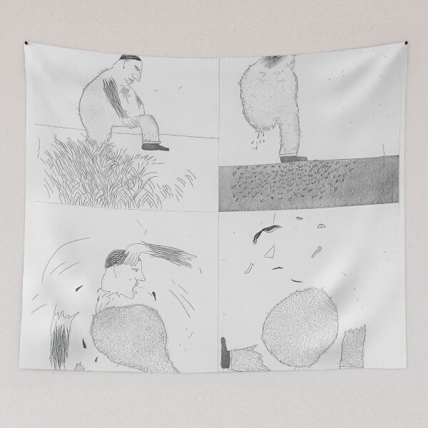 Item preview,  He Tore Himself In Two - Signed Print by David Hockney undefinedr designed and sold by LILLIANSTRANGEy.