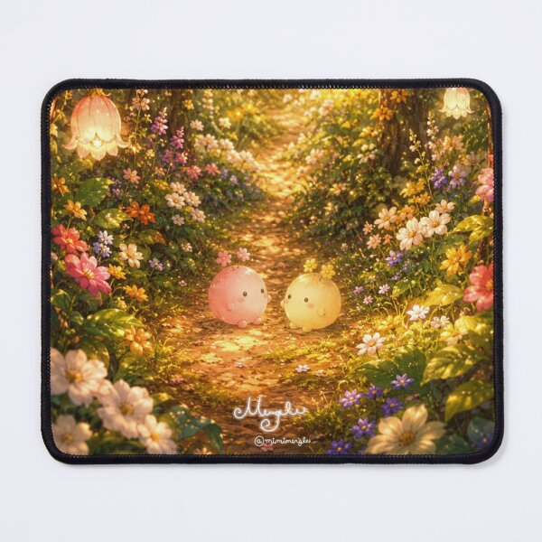 Item preview, Flories Along a Sunlit Flower Path in Mergle Forest designed and sold by Minimergle.
