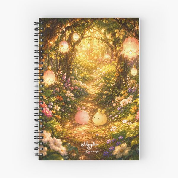 Item preview, Flories Along a Sunlit Flower Path in Mergle Forest designed and sold by Minimergle.