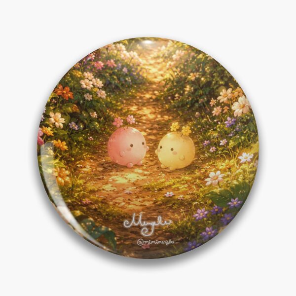 Item preview, Flories Along a Sunlit Flower Path in Mergle Forest designed and sold by Minimergle.