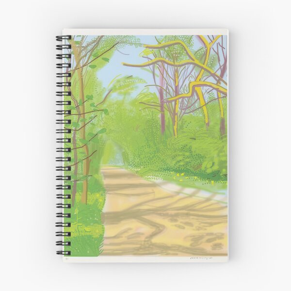 Item preview,  The Arrival Of Spring In Woldgate, East Yorkshire In  (twenty eleven) -  April - Signed Print by David Hockney undefinedr designed and sold by LILLIANSTRANGEy.