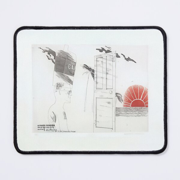 Item preview,  The Start Of A Spending Spree And The Door Opening For A Blonde - Signed Print by David Hockney undefinedr designed and sold by LILLIANSTRANGEy.