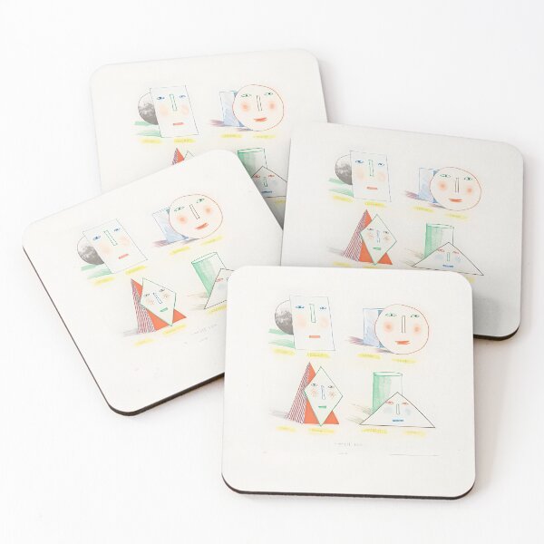 Item preview,  Simplified Faces (State I) - Signed Print by David Hockney undefinedr designed and sold by LILLIANSTRANGEy.
