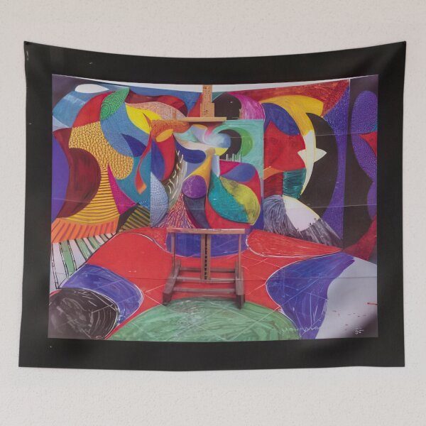 Item preview,  Painted Environment I - Signed Print by David Hockney undefinedr designed and sold by LILLIANSTRANGEy.