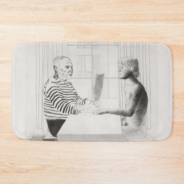 Item preview,  Artist And Model - Signed Print by David Hockney undefinedr designed and sold by LILLIANSTRANGEy.