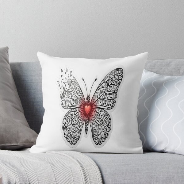 Item preview, Musical Butterfly Love ?❤️ | Beautiful Music Notes Butterfly Design designed and sold by AdityaShop18.