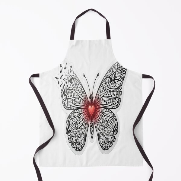 Item preview, Musical Butterfly Love ?❤️ | Beautiful Music Notes Butterfly Design designed and sold by AdityaShop18.