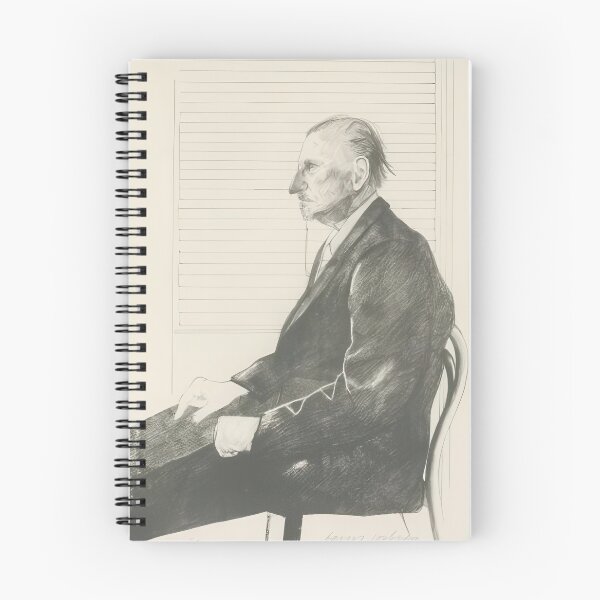 Item preview,  Portrait Of Felix Mann - Signed Print by David Hockney undefinedr designed and sold by LILLIANSTRANGEy.