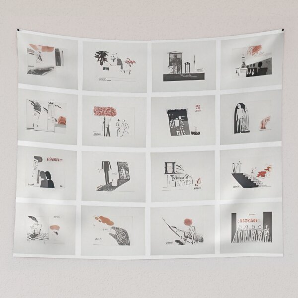 Item preview,  A Rake's Progress (complete set) - Signed Print by David Hockney undefinedr designed and sold by LILLIANSTRANGEy.