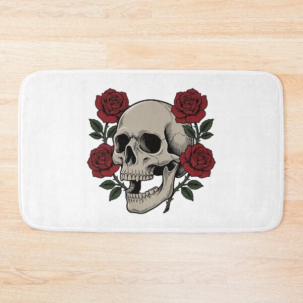 Item preview, Skull Roses Halloween Tattoo Gothic Streetwear designed and sold by Uglyandcute.