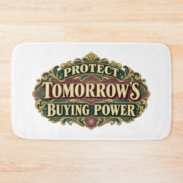 Item preview, Protect Tomorrow’s Buying Power Engraved Risk Mindset designed and sold by VolatilityEdge.