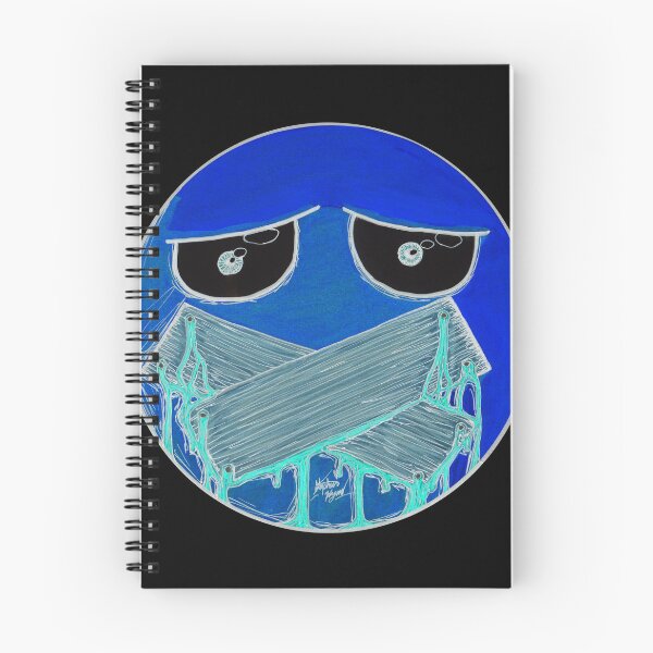 Item preview, Boarded Mouth Scar-E-Moji (Electric Inverted Edition) designed and sold by Grimmlar.
